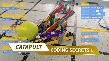 Coding in VEX IQ part 1 (Drive code) - how to program Misfire, Swish, choo choo, or any Catapult