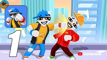 Match Hit: Puzzle Fighter - Gameplay Walkthrough Part 1 (IOS,Android) | Stick Crazee