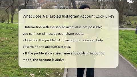 What Does A Disabled Instagram Account Look Like? - Everyday-Networking