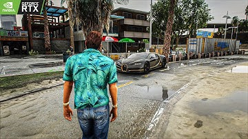 I installed ULTRA Unreal Engine 5 Graphics mod in GTA 5 - MOST Realistic Graphics RTX 4090 Gameplay