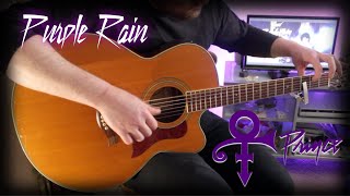 PURPLE RAIN ACOUSTIC FINGERSTYLE GUITAR COVER | PRINCE | 2020
