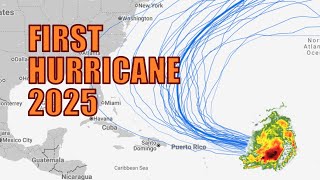 The First Hurricane Of The 2025 Hurricane Season