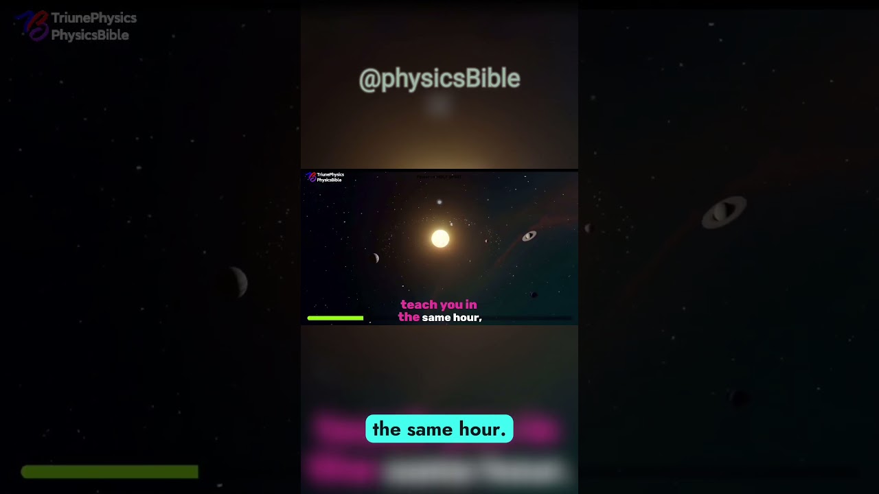 Power in Physics vs Power in Bible - Witness the mystery  