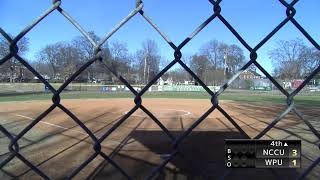 WPU Softball vs NCCU - Exhibition