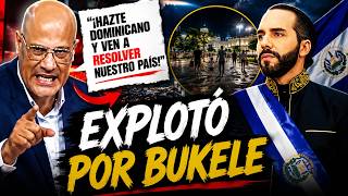 Periodista Dominicano EXPLOTA EN VIVO por Bukele ¡VEN A SALVAR NUESTRO PAÍS!