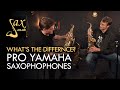 Pro Level Yamaha Saxophones Compared!