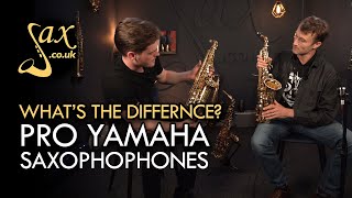 Pro Level Yamaha Saxophones Compared!