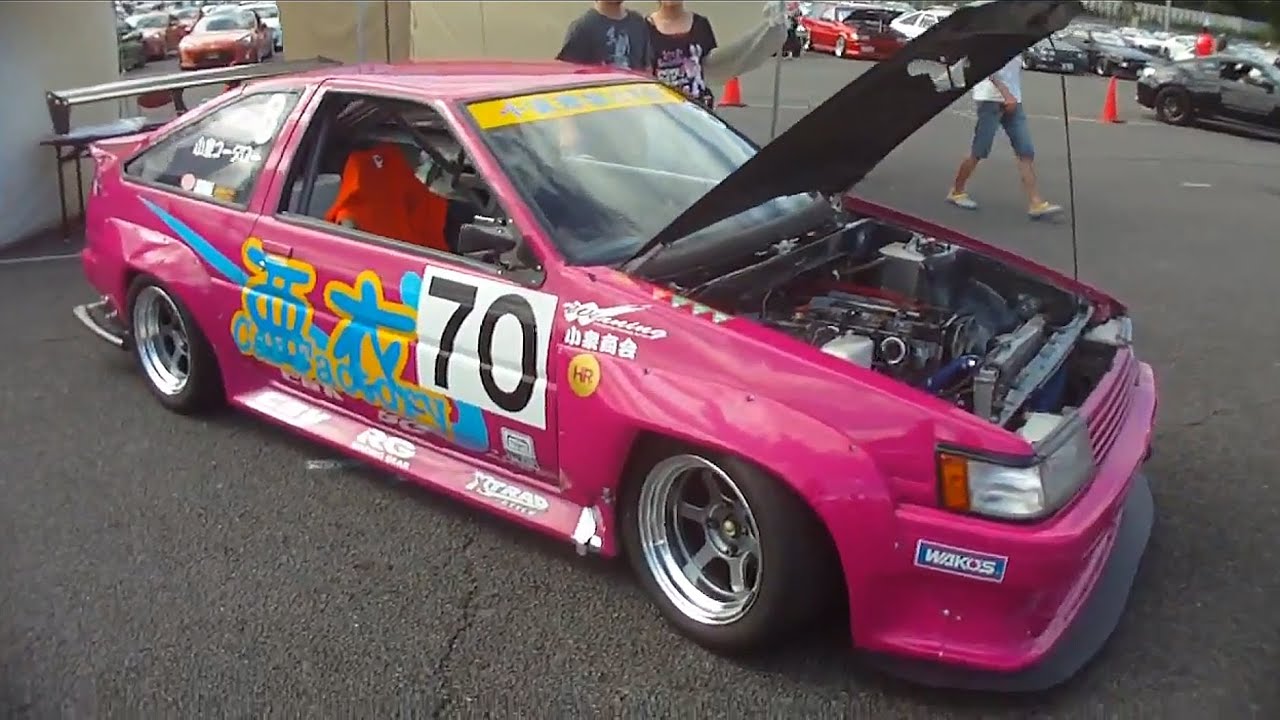86 Style at Fuji Speedway 2012 pit walk video