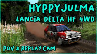 Hyppyjulma - Lancia Delta HF (POV)