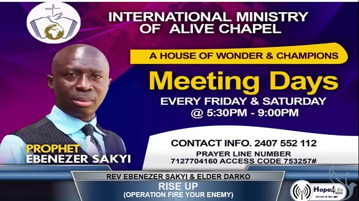 CRISIS ARE FOR LIFE (REP) Rev. Ebenezer Sakyi (OPERATION FIRE YOUR ENEMY)
