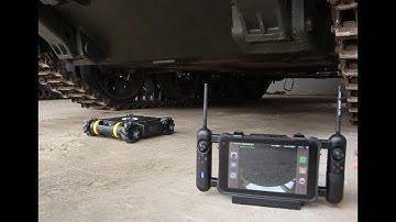 Under-vehicle inspection robot