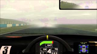Updated rain spray RFactor 2 Build 228 overcast & storm