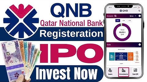 How to Register IPO in Qatar National Bank Mobile App | Qatar National Bank IPO Registration