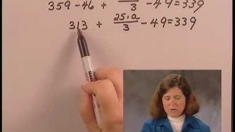 Bittinger Developmental Mathematics 9e Chapter Test Prep Ch. 1 Ex. 56