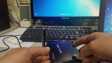 TV Box Andoer Z4 not connected to the computer.