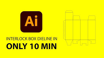 Illustrator - Packaging diline for box in 10 minuts