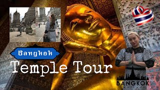 BANGKOK TEMPLE TOUR | RECLINING BUDDHA | WAT PHO | WAT ARUN