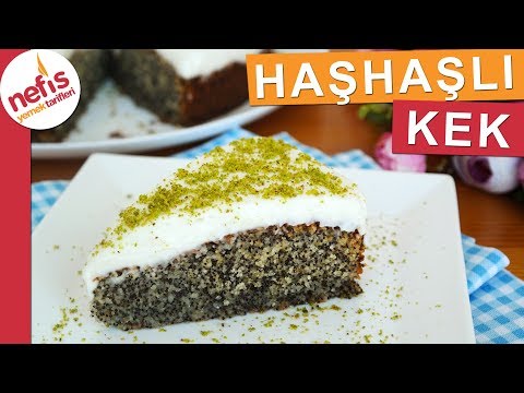 Video: Krema Ile Haşhaş Tohumlu Kek