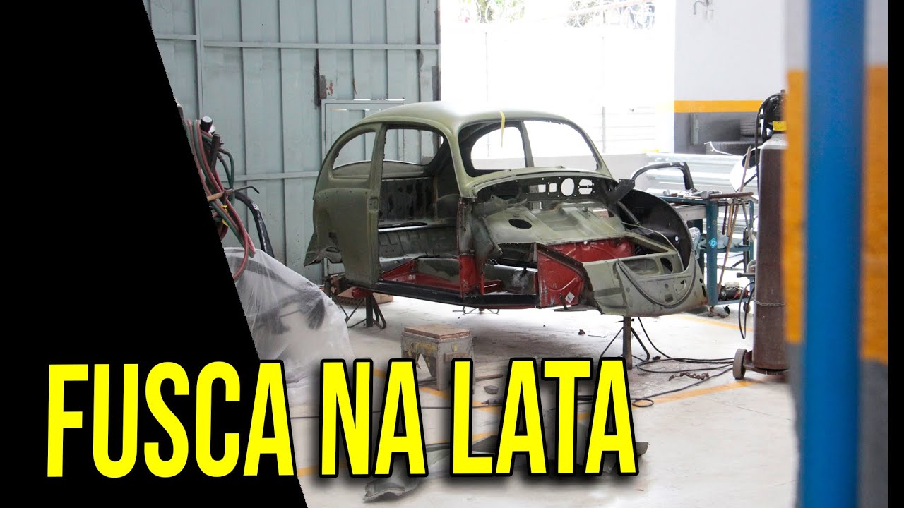 FUSCA 1970: remoção dos podres, assoalho novo e preparação
