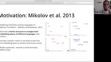 Machine Translation Course 2020 - Lecture 11 - Unsupervised NMT