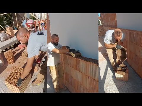 بناء جزائري مغترب في فرنسا يكشف طريقة سهلة في البناء