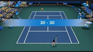 Played with Ostomen tennis 3D 🎾🎮 #gaming #games #gameplay screenshot 5