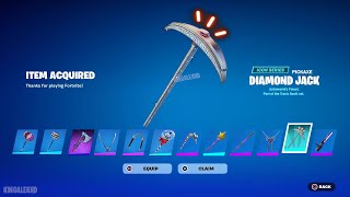 How To Get Diamond Jack Pickaxe NOW FREE In Fortnite! (FREE Diamond Jack Harvesting Tool)