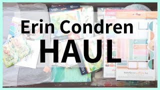 Erin Condren Haul | warehouse sale items