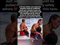 16-Year-Old Lifeguard Risked Everything to Save a 10-Year-Old Boy 🌊❤️ #Shorts #YoungHero #Lifeguard