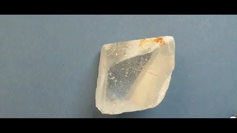 How to Observe Calcite Crystal Cleavage Faces