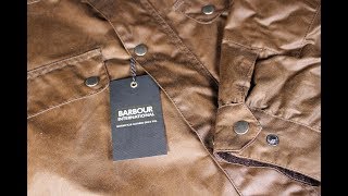 best wax for barbour international jacket
