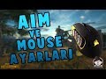 PUBG Rehber : #3 Aim &amp; Mouse Ayarları !  - PUBG TÜRKÇE