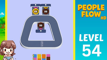 People Flow Level 54 Solution Walkthrough