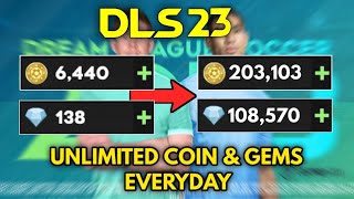 DLS 23 | How To Get More Coins & Gems in Dream League Soccer 2023 screenshot 1