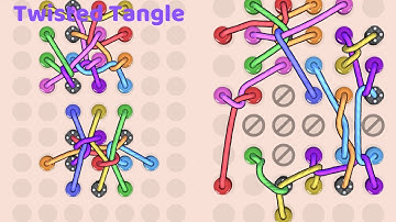 Twisted Tangle - All Levels 31-40 Walkthrough (Rollic Games) Part #2