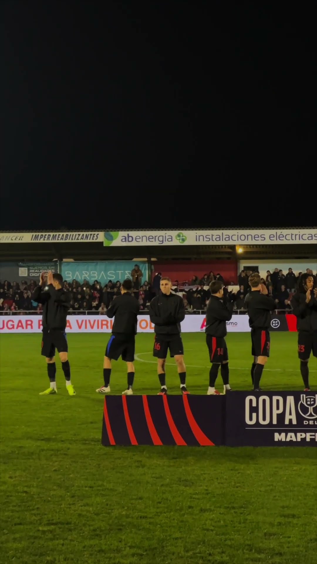 Moments before the game✨ #fcbarcelona #shorts