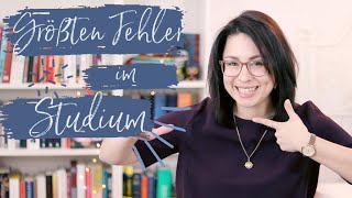 Meine größten Fehler im Studium