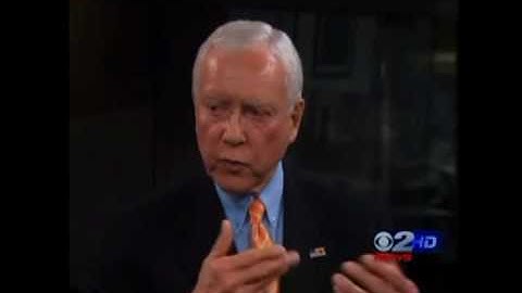 Ask Orrin Hatch - KUTV (Part 2)