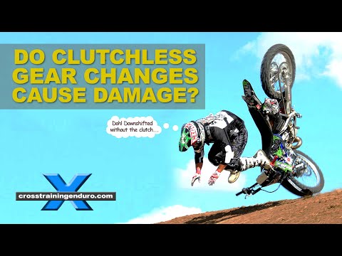 Should I use the clutch to change gears on dirt bikes?︱Cross Training Enduro