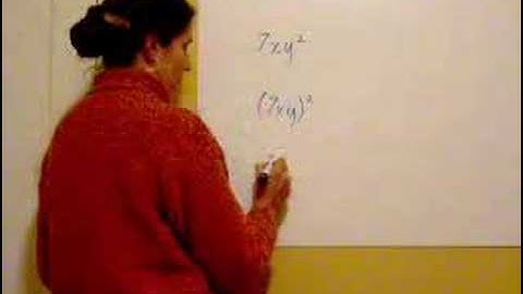 Writing Exponents in Expanded Form