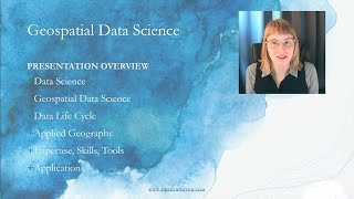 Geospatial Data Science Overview