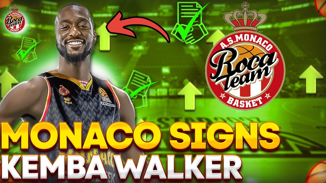 Former NBA All-Star Kemba Walker signs with AS Monaco Basket