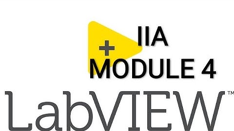Labview, national instruments, EE404, INDUSTRIAL INSTRUMENTATION AND AUTOMATION, #KTU, #MODULE 4