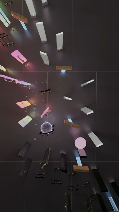 River Flows In You- Satisfying marble music animation #music #satisfying