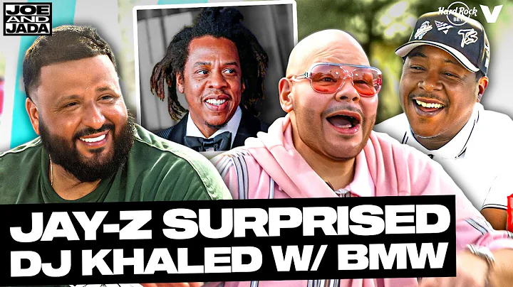 Jay-Z SURPRISED DJ Khaled with red BMW M3 for his 50th birthday 🔥 | Fat Joe & Jadakiss