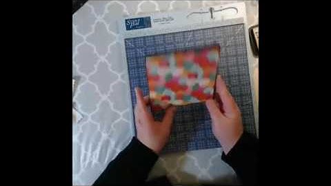 Quickest 6  x 6  Mini Album Ever!!! Tutorial Part 2 and 3