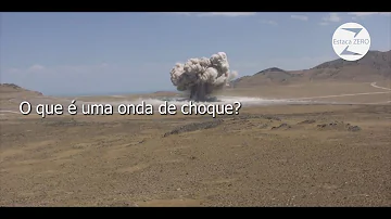 O que é onda de choque em uma explosão?