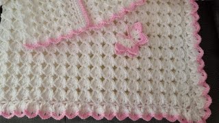 Easy crochet baby blanket/craft & crochet blanket pattern 2504 by Craft & Crochet 355,478 views 3 years ago 54 minutes