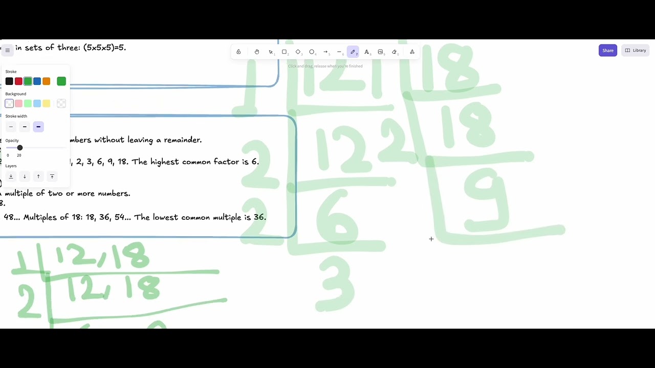 Math Base Clear! Square Roots, HCF & LCM Explained Simply (Unit 2 ...