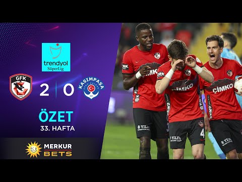 Merkur-Sports | Gaziantep FK (2-0) Kasımpaşa - Highlights/Özet | Trendyol Süper Lig - 2023/24